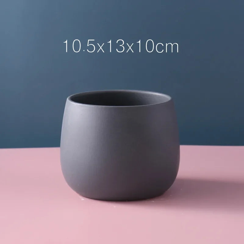 Pot en Céramique Nordic – Finition Mate