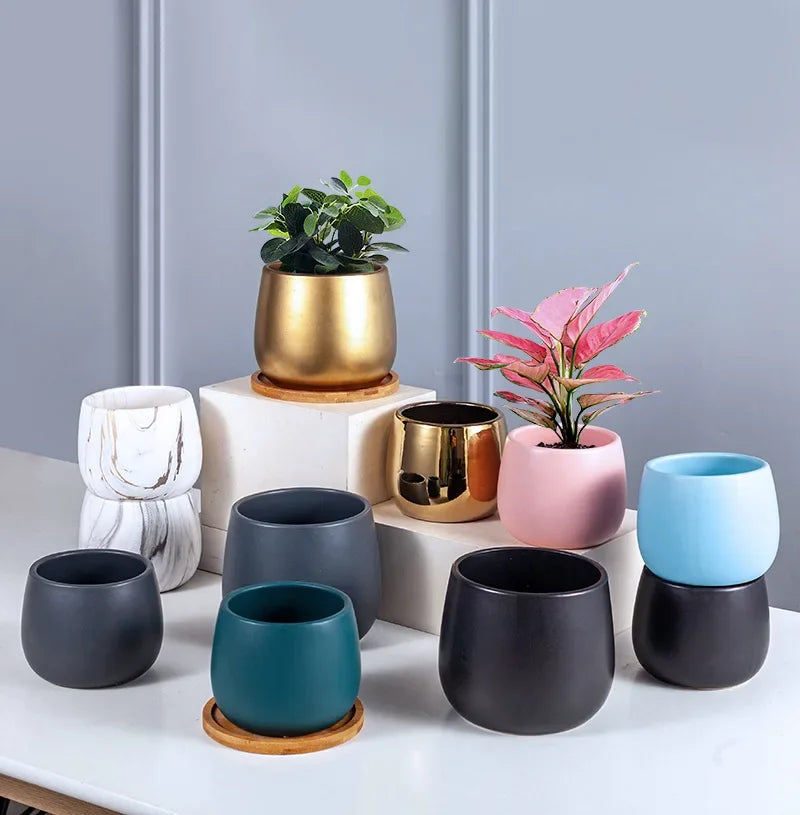 Pot en Céramique Nordic – Finition Mate